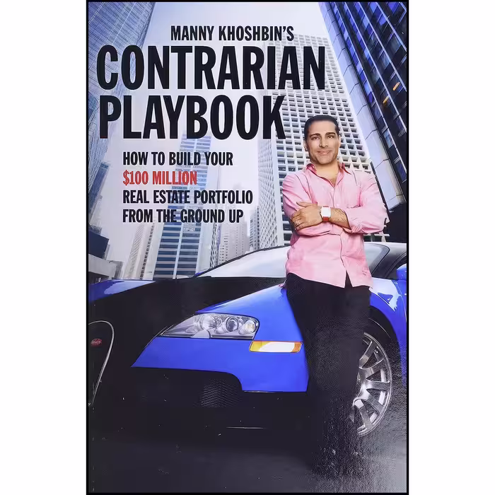 کتاب زبان اصلی Manny Khoshbins Contrarian PlayBook اثر Manny Khoshbin