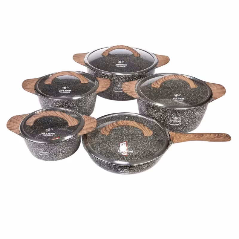 سرویس پخت و پز 10 پارچه لایف اسمایل مدل P5-10-2