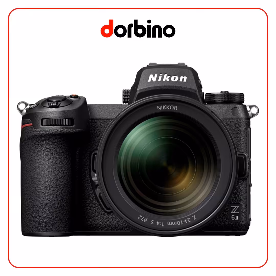 دوربین عکاسی نیکون Nikon Z6 II Mirrorless Camera with 24-70mm f/4 Lens - فروشگاه دوربین دوربینو