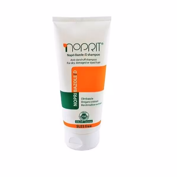 شامپو ضد شوره قوی نوپری بازول دی نوپریت مناسب موهای خشک یا رنگ شده 200 میلی لیتر