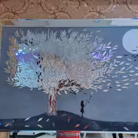 تابلو،اینه کاری