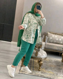 مانتو اسپرت زنانه لنین مدل 200207
