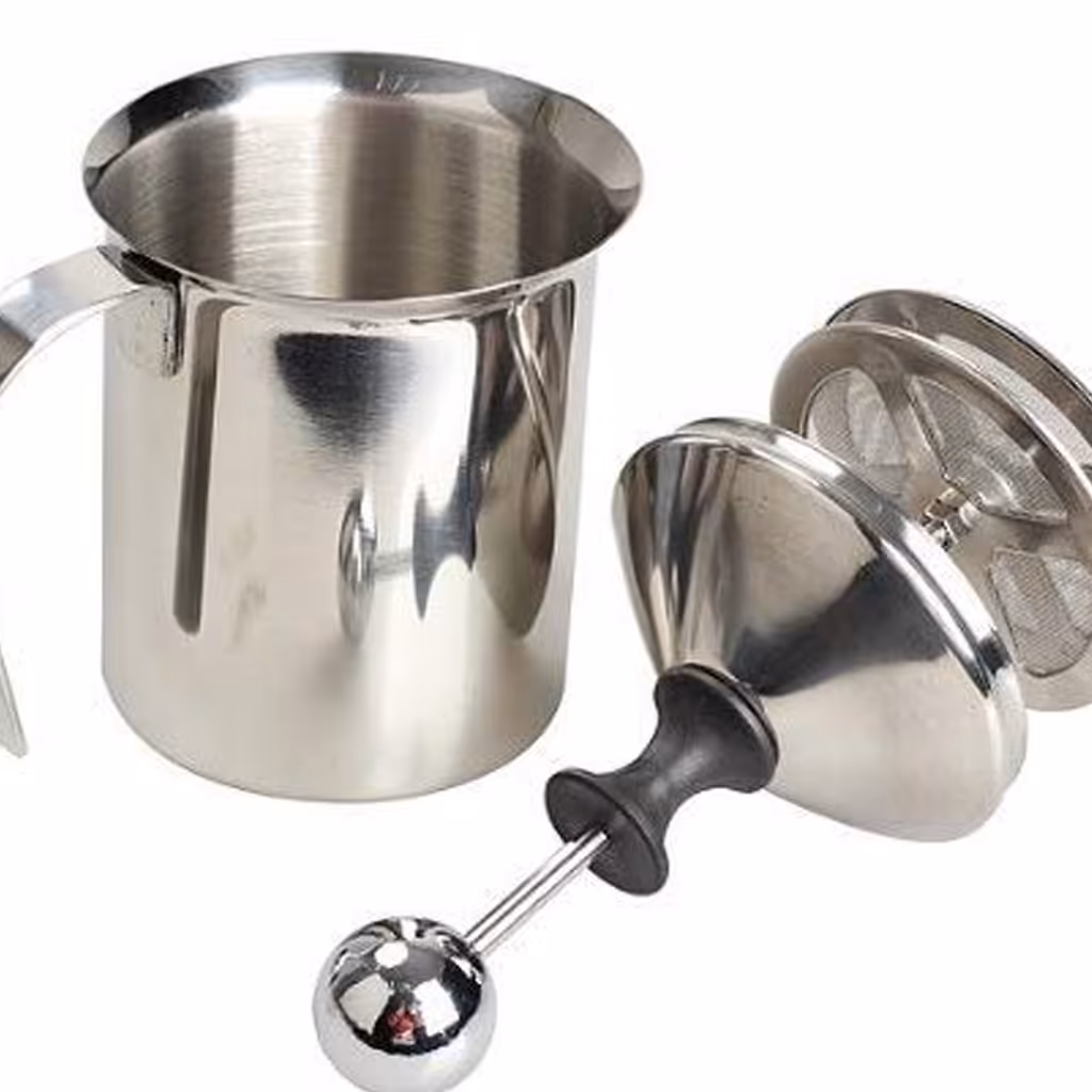 فومر شیر کف شیرساز  یا فرنچ پرس استیل مدل p400