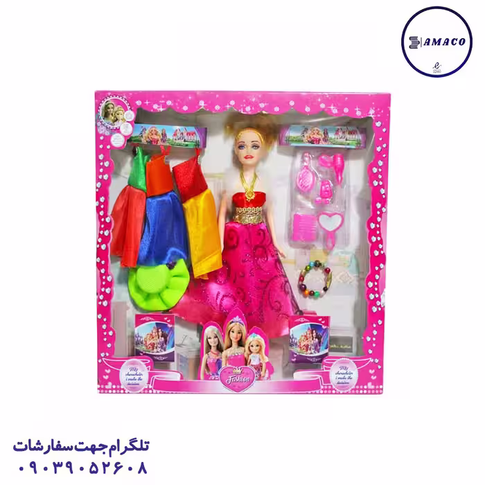 عروسک باربی جعبه ای 1390