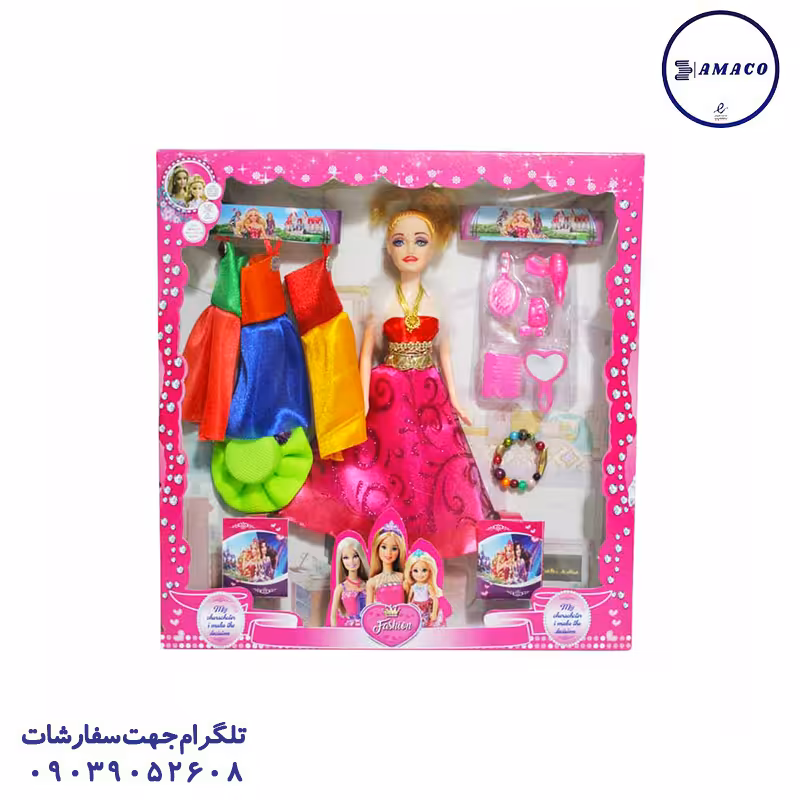 عروسک باربی جعبه ای 1390