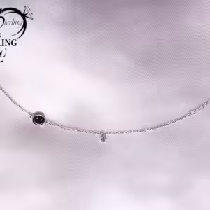 دستبند نقره زنانه کد 5225