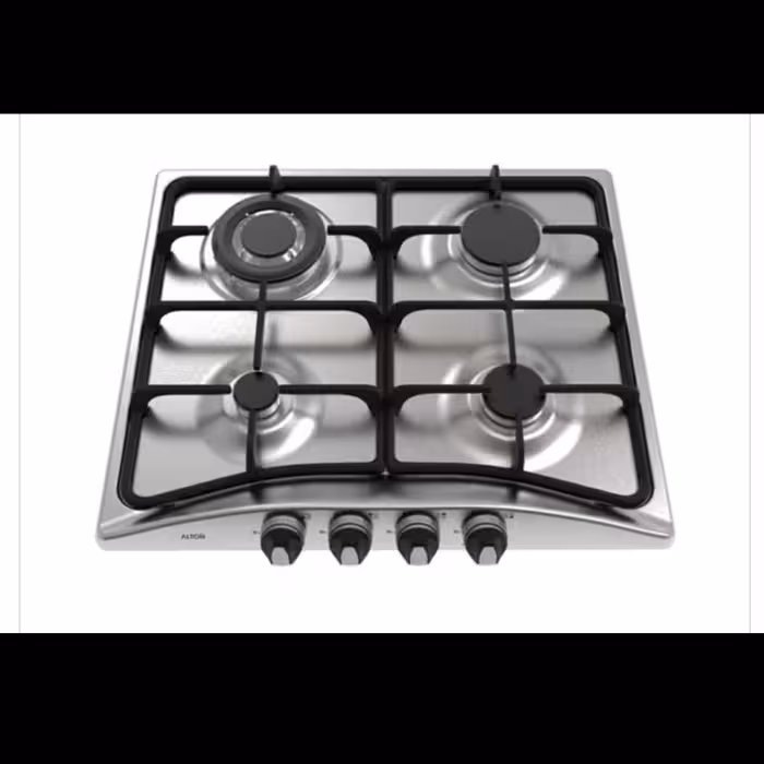 گاز صفحه ای 4 شعله استیل  آلتون ( کیفیت عالی ) 