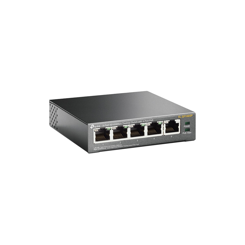سوئیچ شبکه PoE تی پی لینک TL-SF1005LP