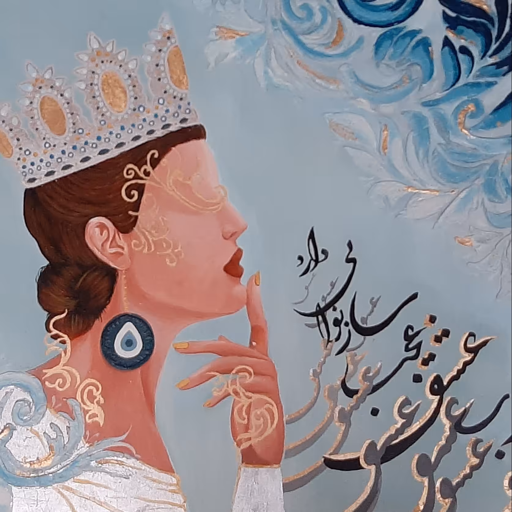 تابلو ملکه عشق