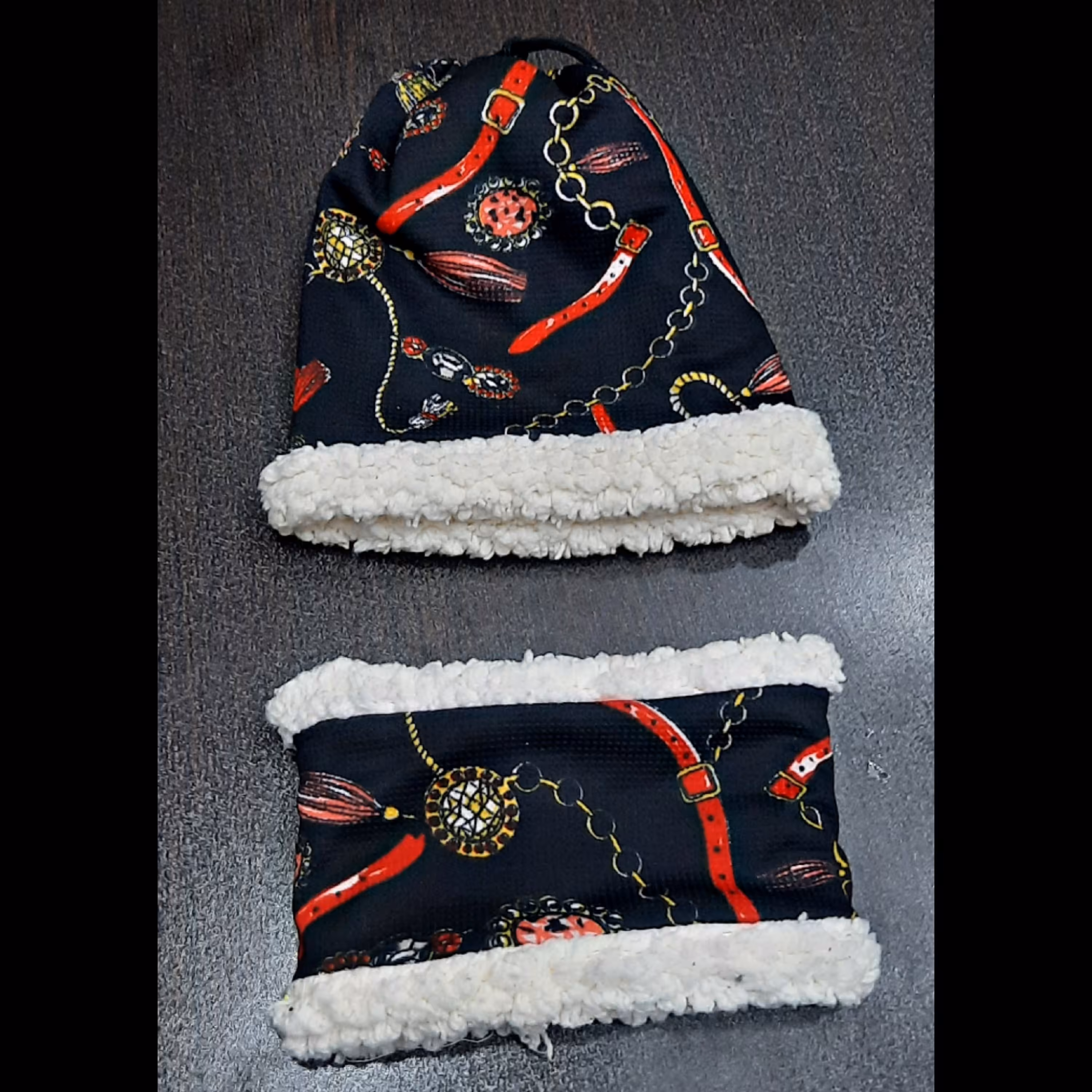 کلاه شالگردن حوله ای وارداتی پسرانه