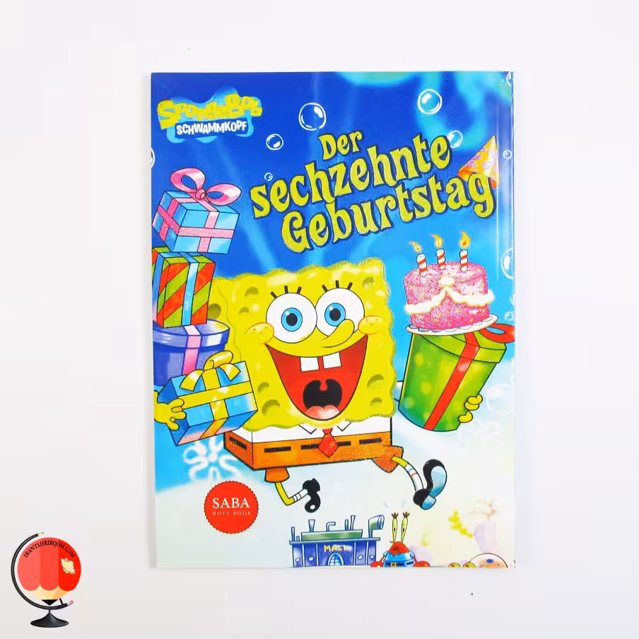 دفتر نقاشی 50 برگ طرح باب اسفنجی صبا