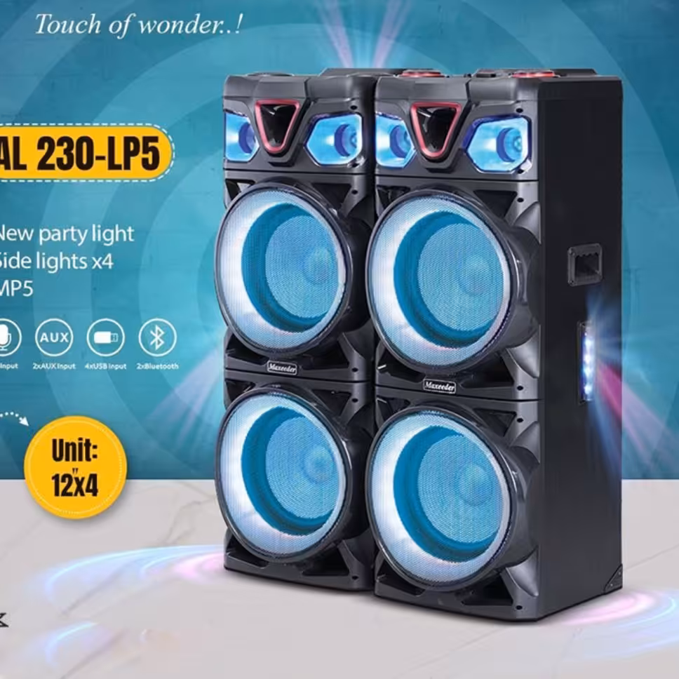 سیستم صوتی دوباند 38000 مکسیدر مدل AL230LP5 با گارانتی گاندو سرویس(هزینه ارسال با خریدار محترم هست)