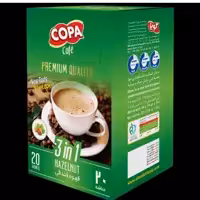  قهوه نسکافه کافی میکس فندقی برند کوپا 20عددی 3in1با وزن 360 گرم و ارسال رایگان 