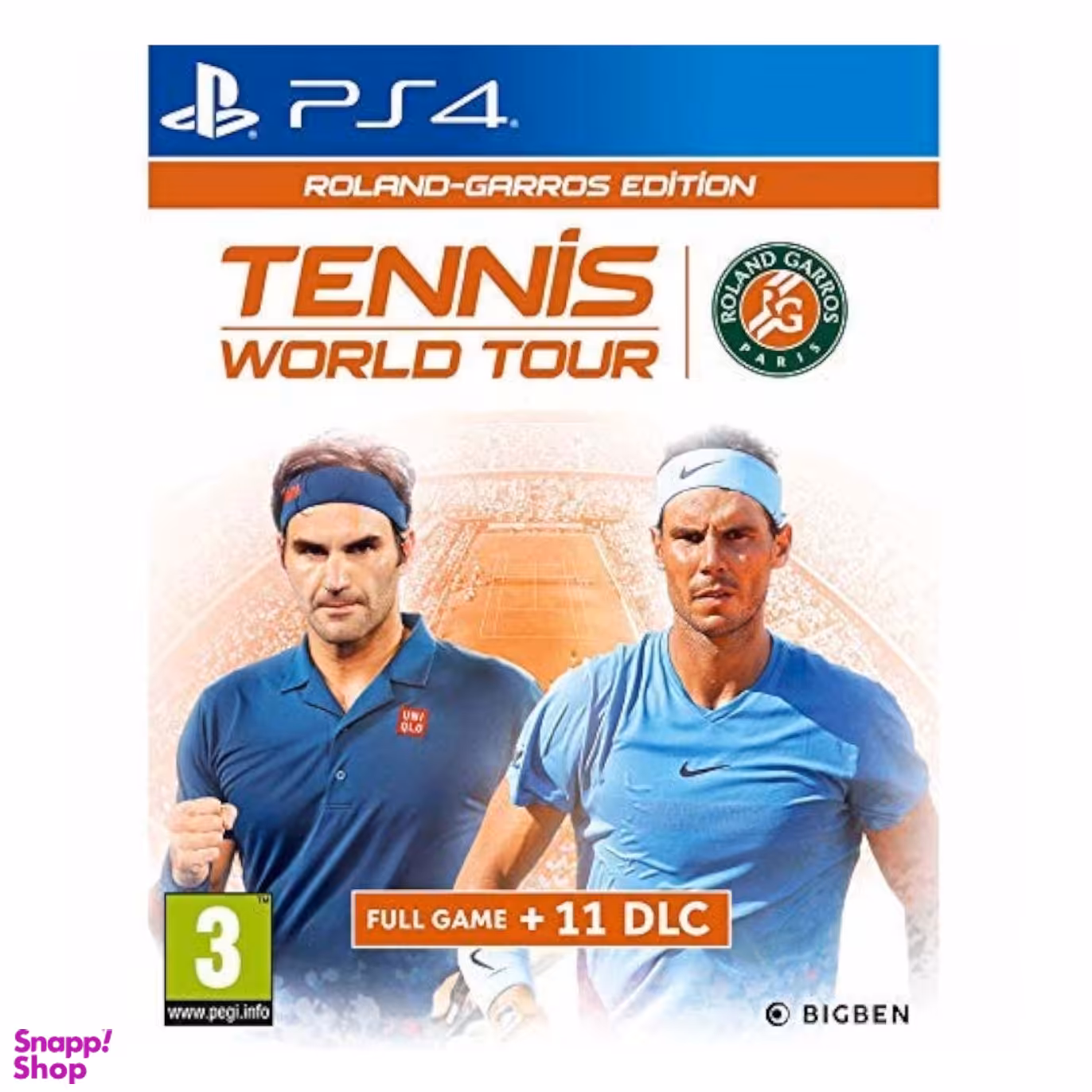 بازی Tennis World Tour Roland مناسب پلی استیشن 4