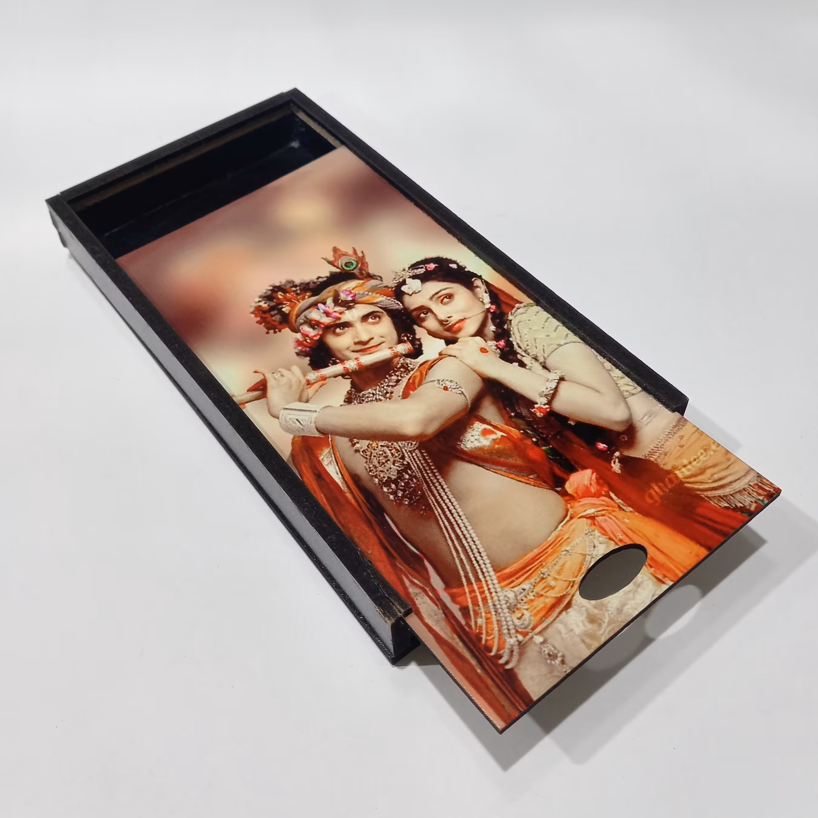 جامدادی چوبی . چاپ عکس دلخواه روی جامدادی چوبی بزرگ 10 در 20