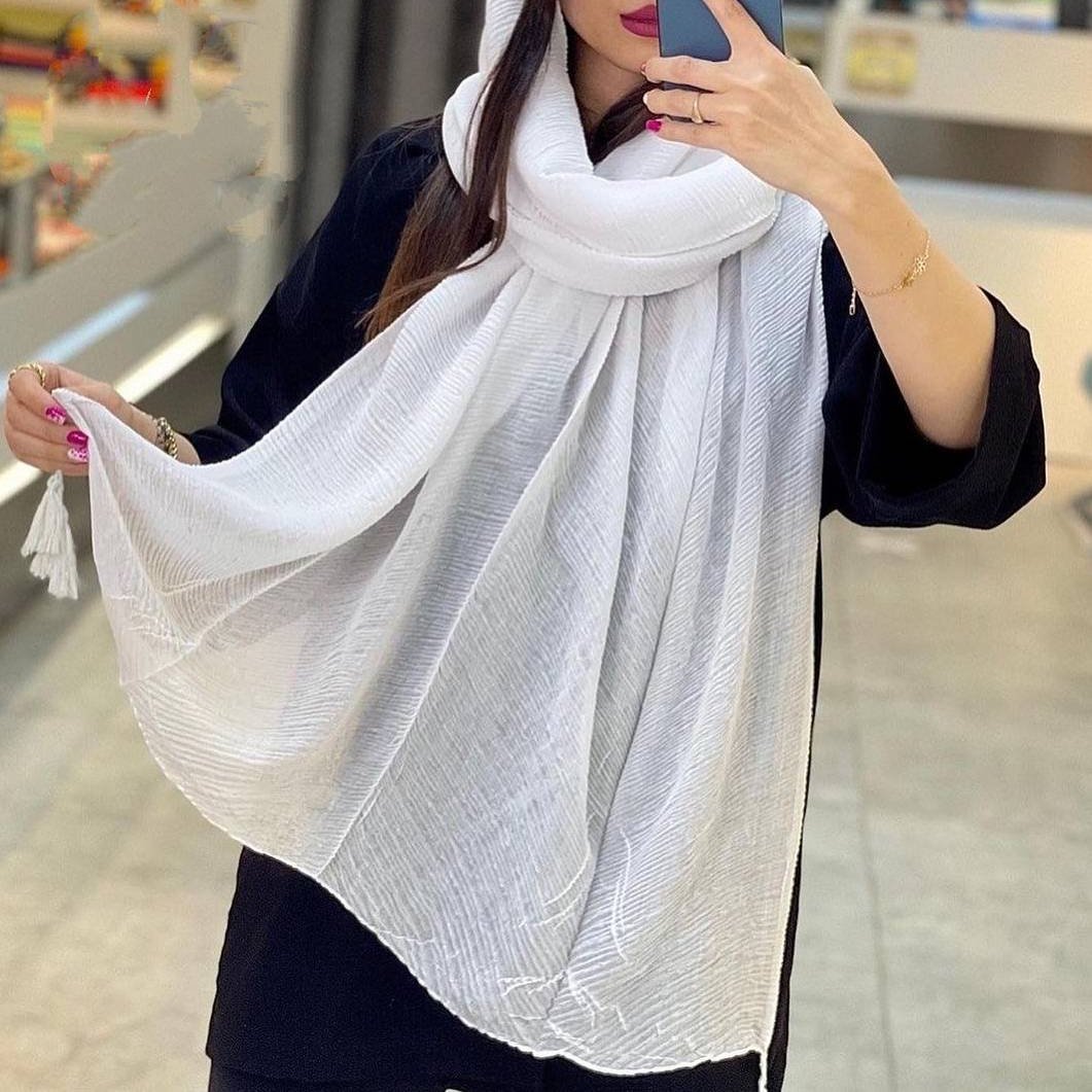 شال نخ پلیسه وارداتی