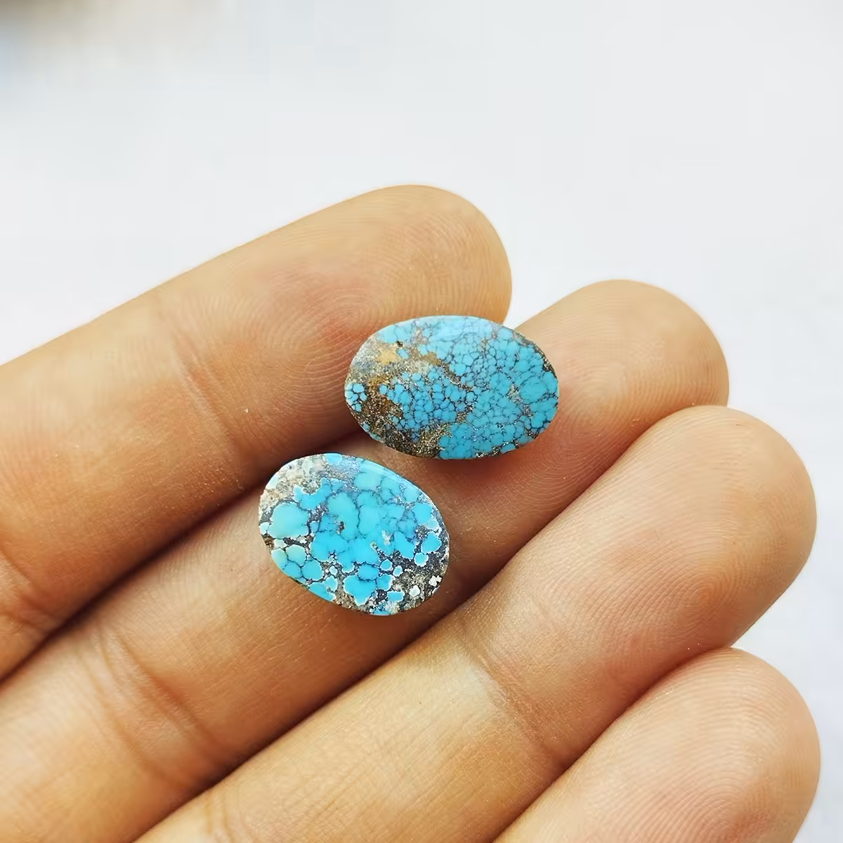 سنگ فیروزه ست نیشابور طبیعی کد 11720263