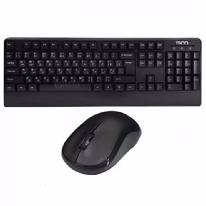 کیبورد و ماوس بی سیم تسکو مدل TKM 7022 W