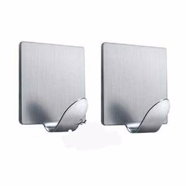 آویز چسبی استیل یک بسته با ارسال رایگان