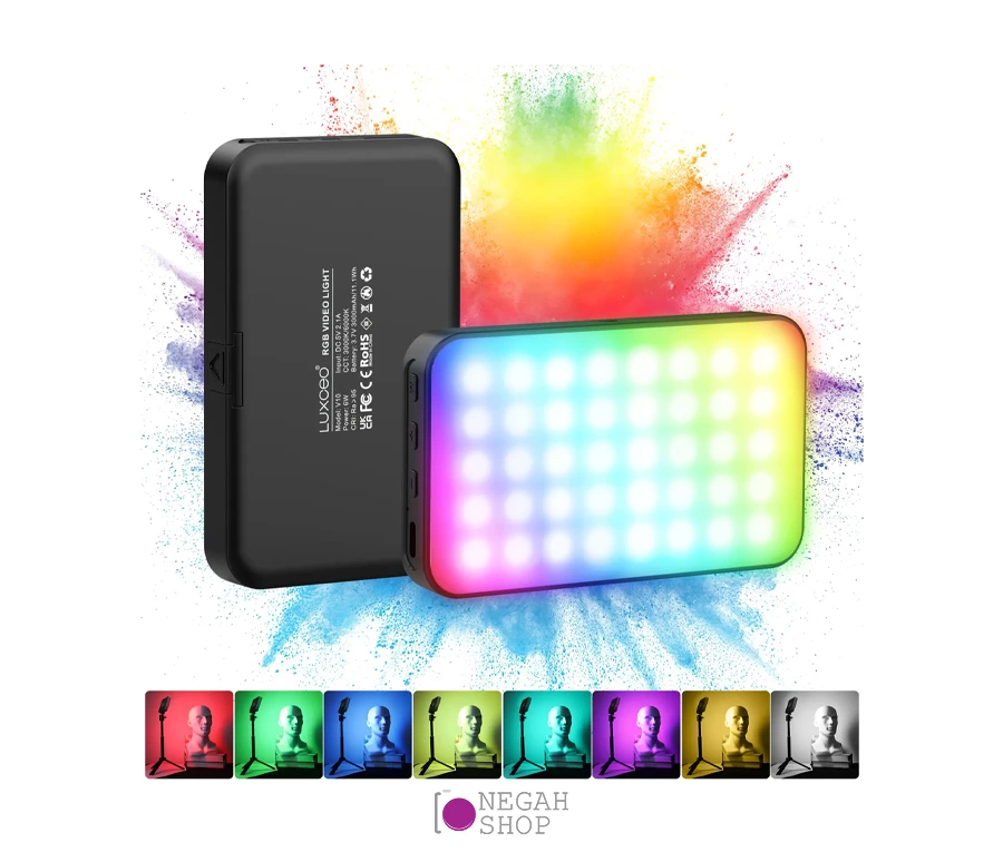 نور ثابت ال ای دی Luxceo V10 RGB