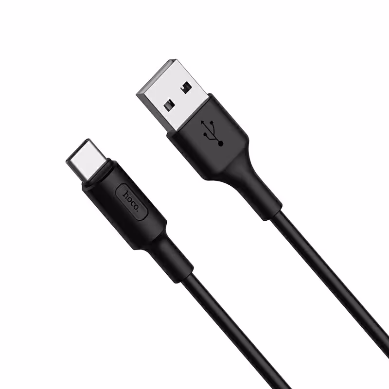کابل شارژ USB به تایپ سی هوکو مدل X25 طول 1 متر