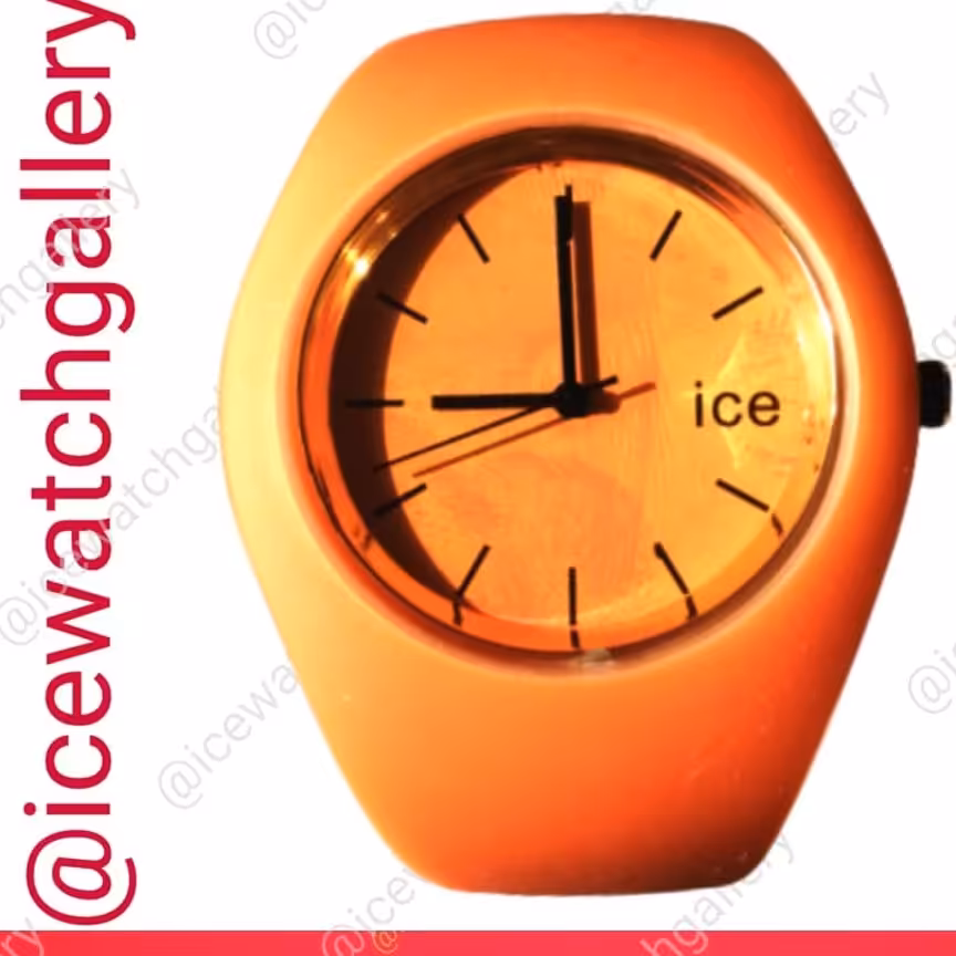 ساعت آیس نارنجی
