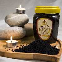 دو سین عسل آویشن  و سیاه دانه مهرگان ایران  (500 گرم )