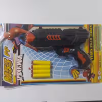 تفنگ اسباب بازی چهار تیر فومی مدل M55 