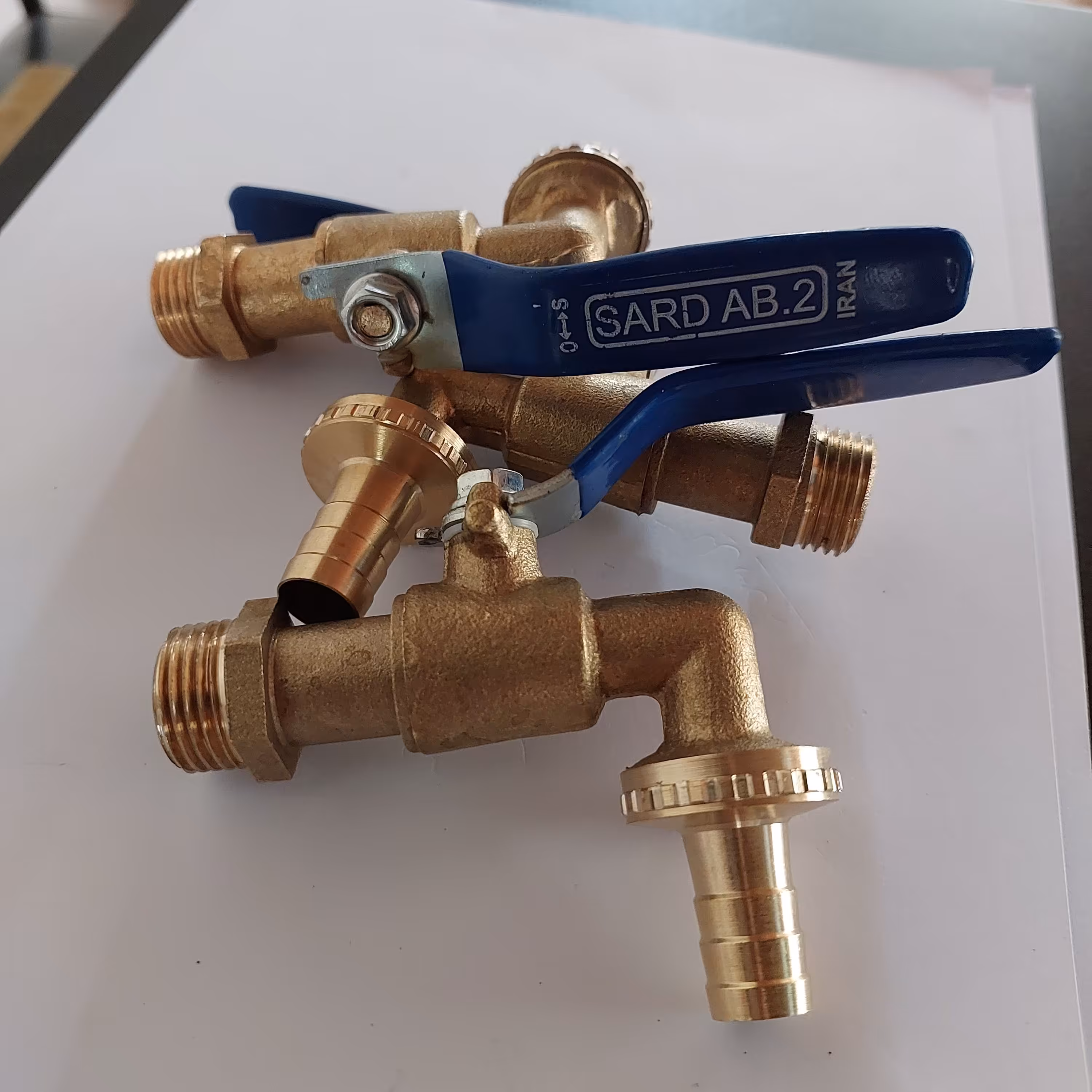 شیر حیاطی دسته گازی 2