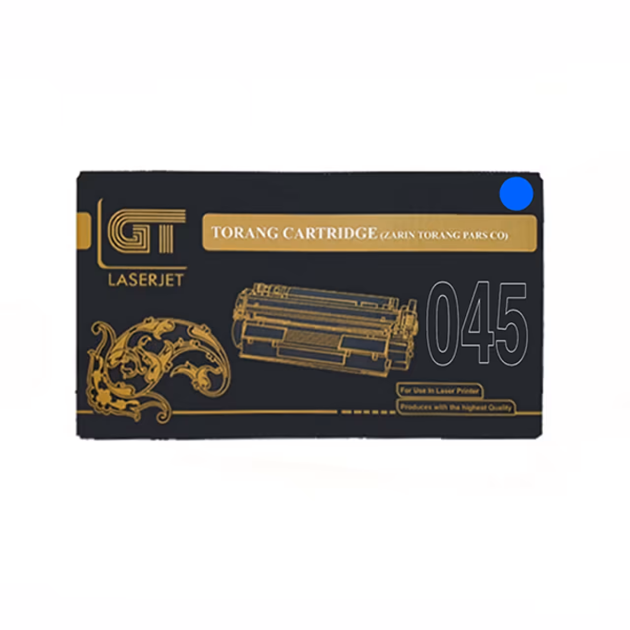 کارتریج تونر آبی جی تی مدل 045