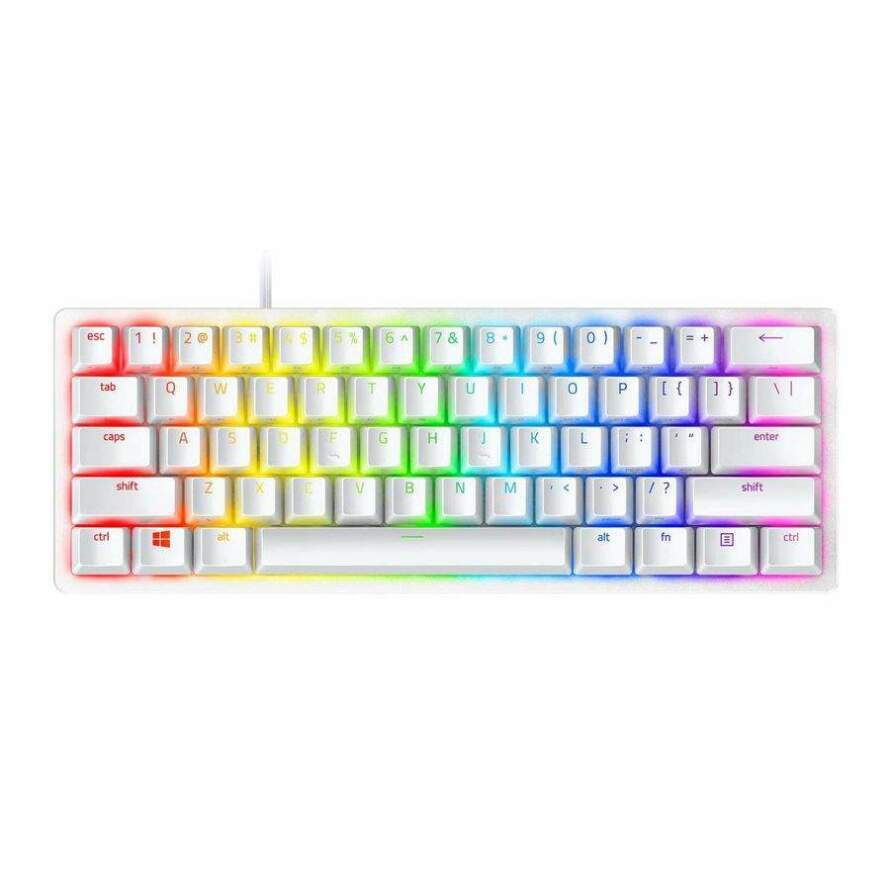 کیبورد ریزر Huntsman Mini Mercury Red Optical Switch Linear