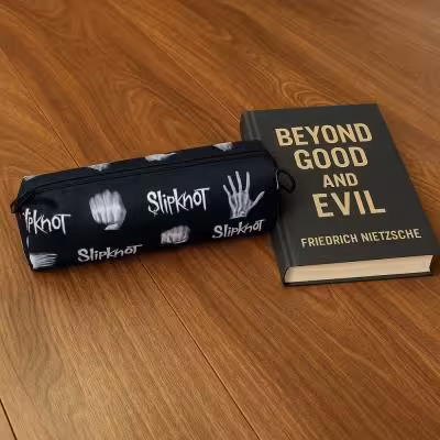 جامدادی مخمل طرح اسکلت