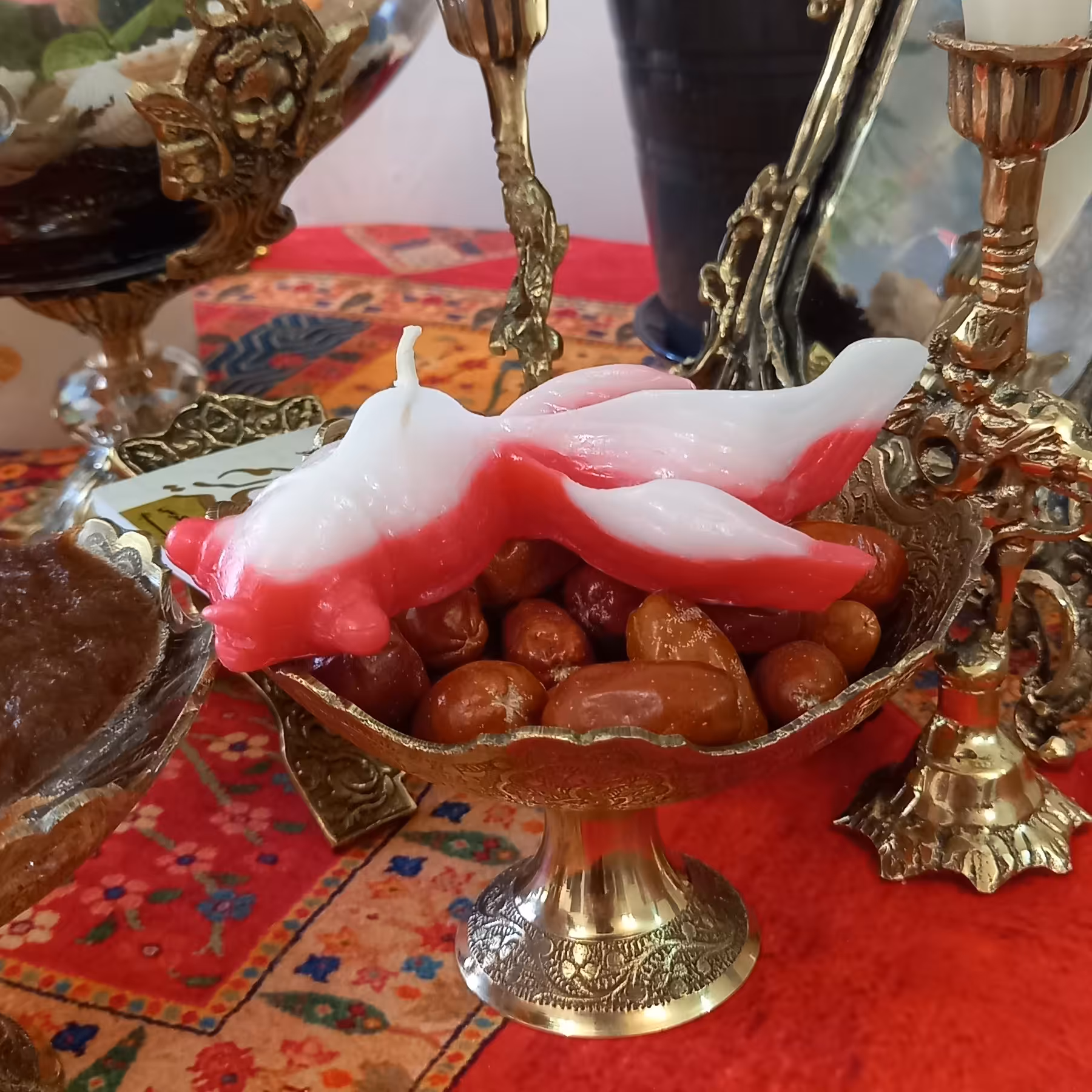 شمع طرح ماهی