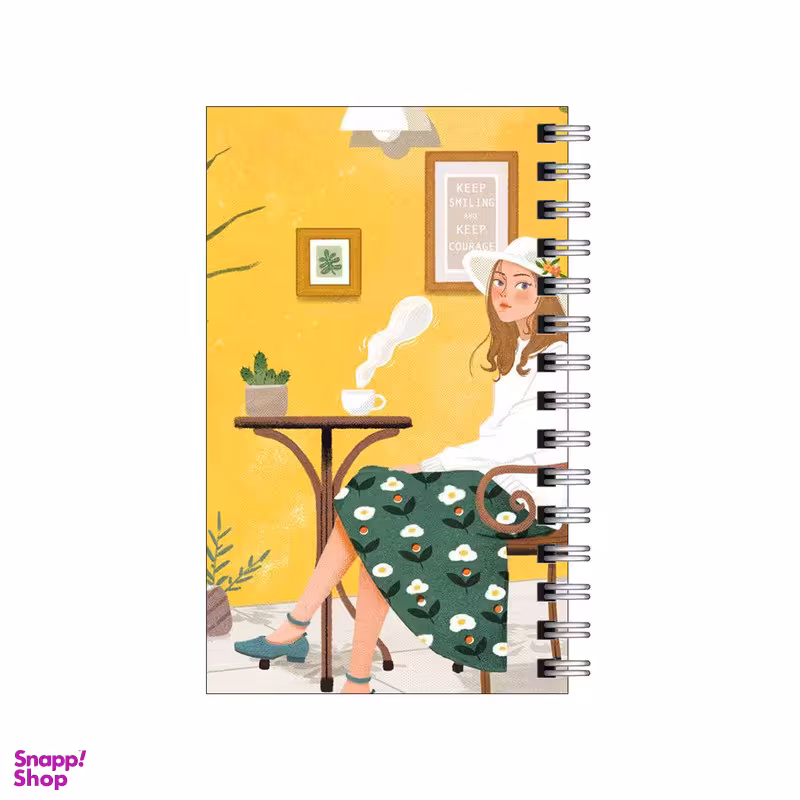 دفترچه یادداشت 60 برگ مدل To Do List طرح دختر و اتاق کد 7780058