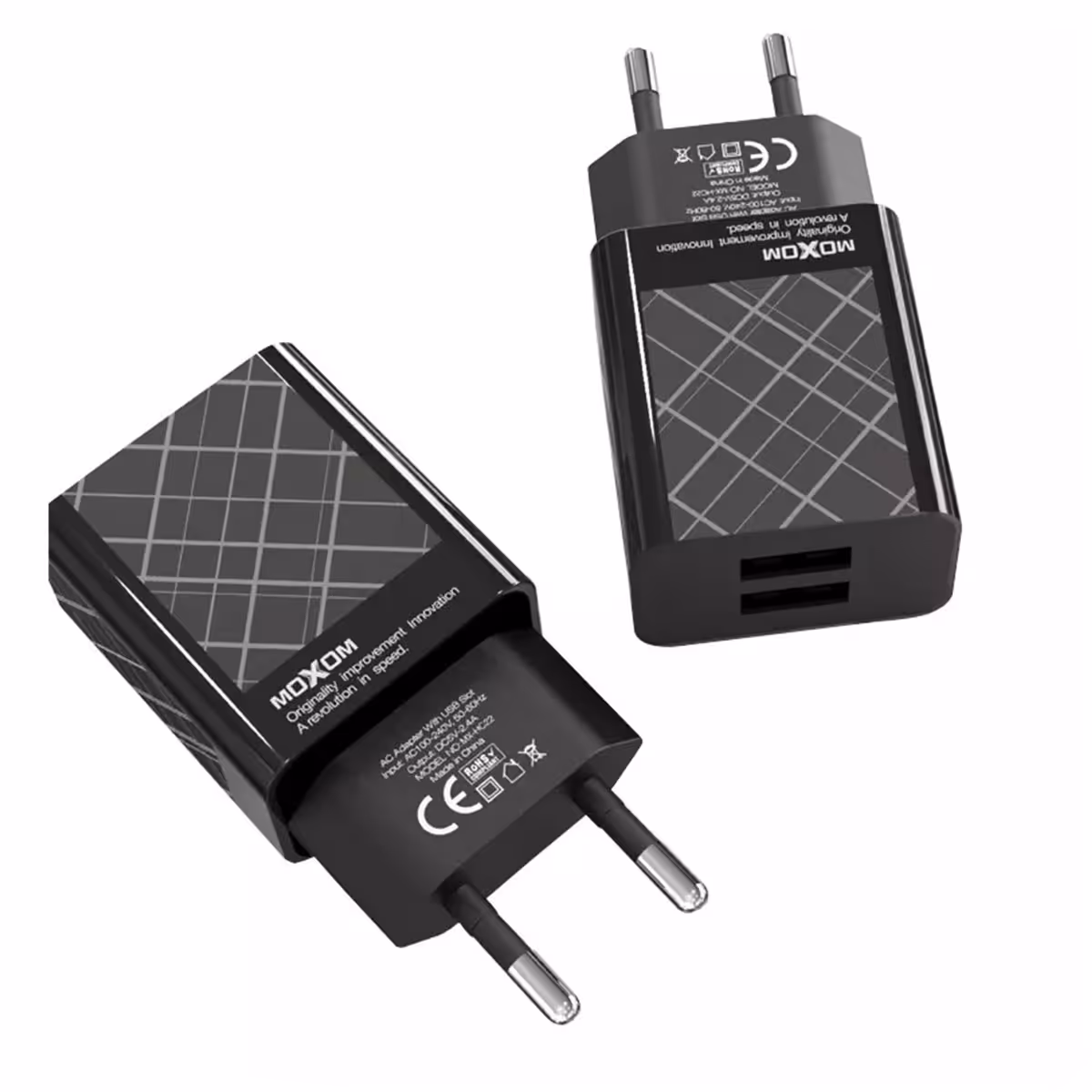 سرشارژر Moxom مدل MX-HC22 همراه با کابل میکرو USB