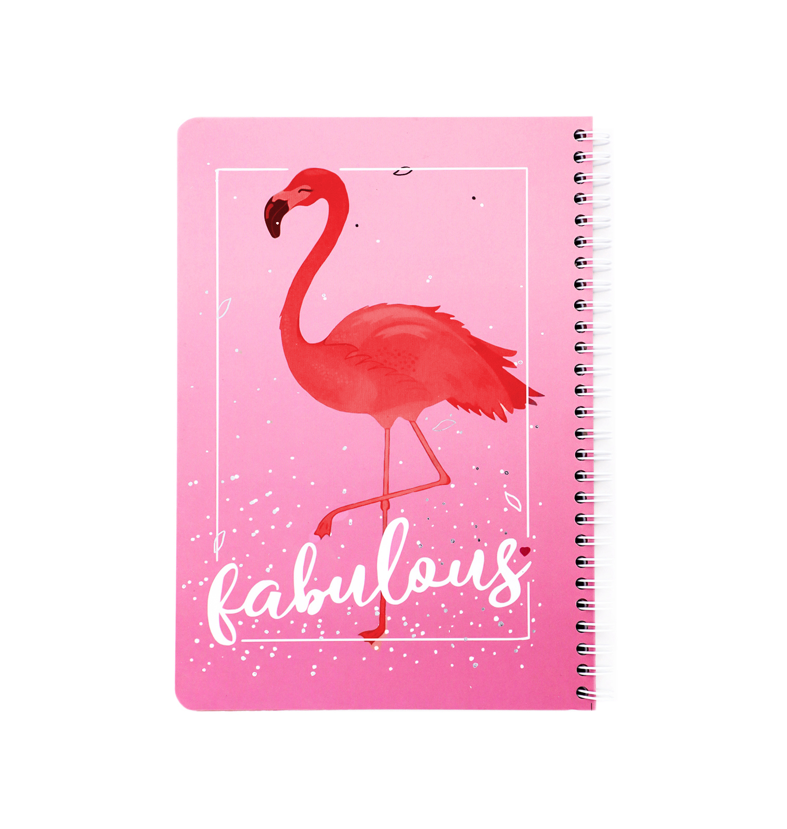 دفتر مشق 80 برگ مدل فلامینگو طرح Fabulous