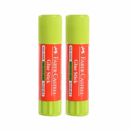 چسب ماتیکی فابر کاستل وزن 8 گرم - بسته 2 عددی