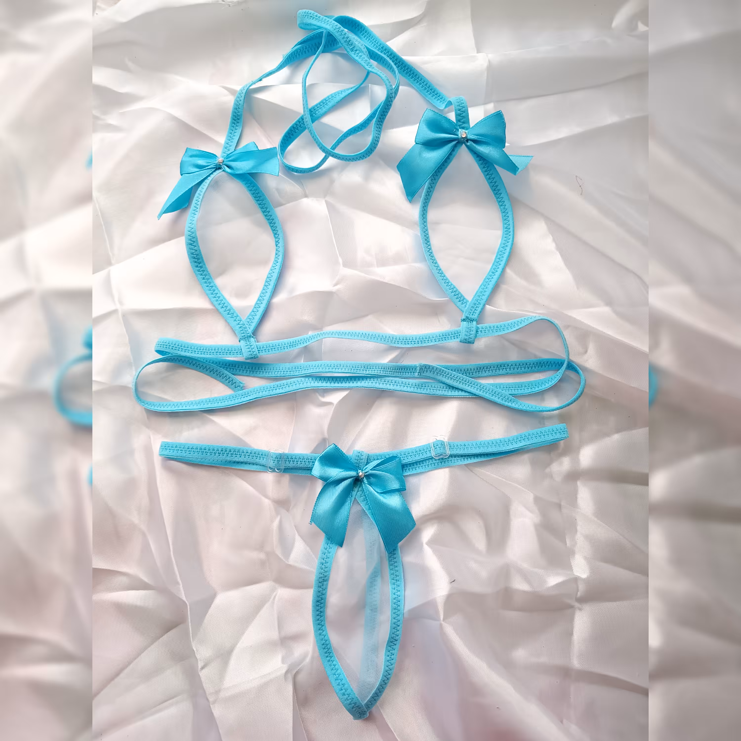 ست شورت و سوتین فانتزی مدل پریا  با کیفیت عالی و درجه یک ،فری سایز و شورت مناسب از سایز 38 تا46