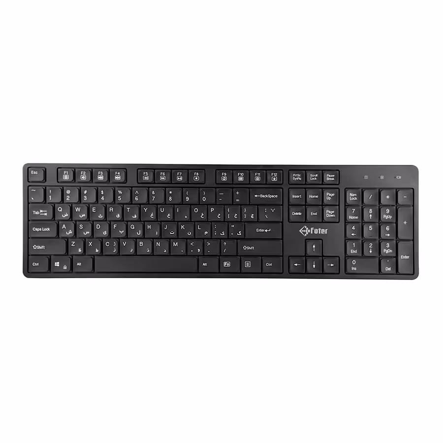 قیمت و خرید کیبورد بی‌سیم فاطر مدل KWN-5100B | یاس ارتباط