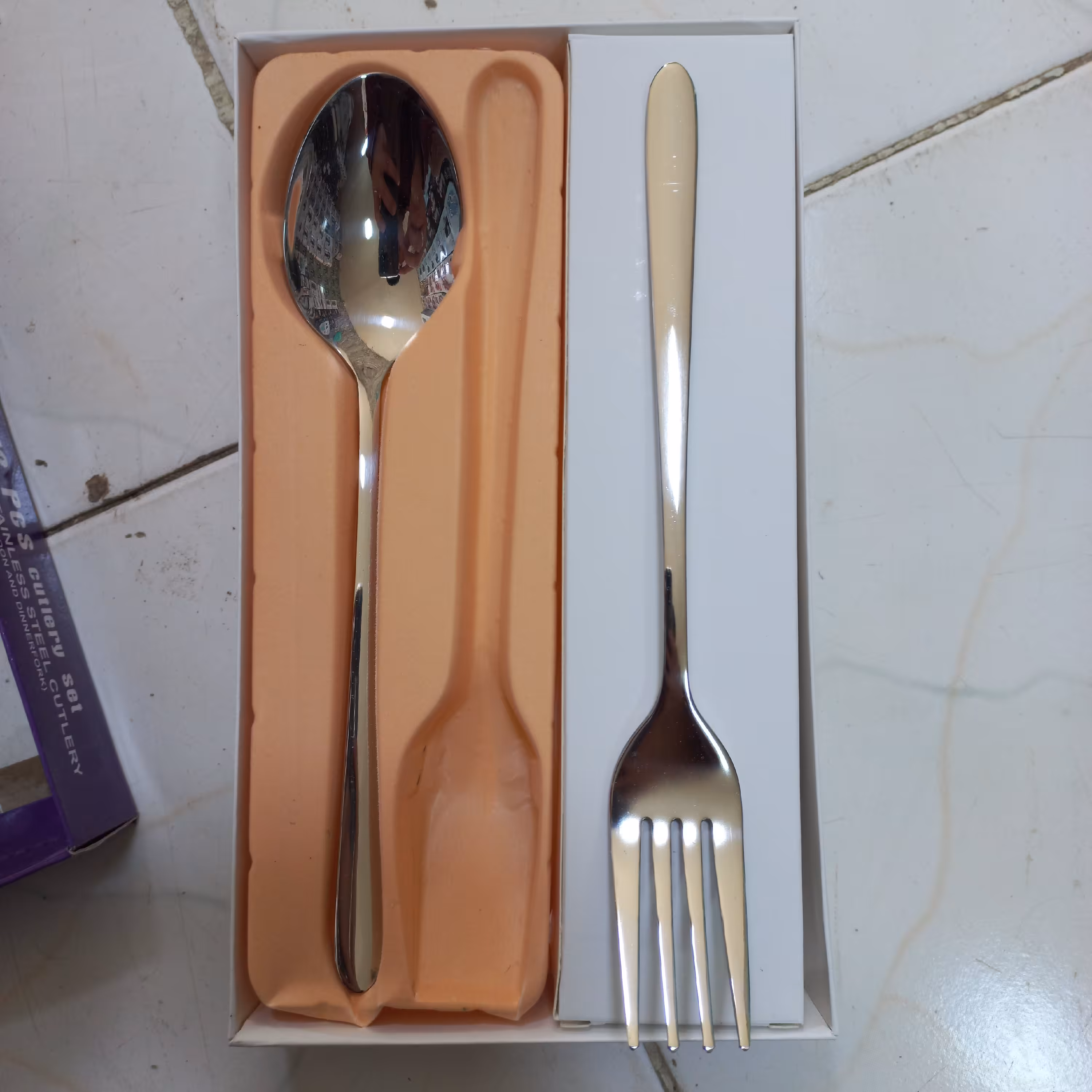 قاشق چنگال  یونیک مدل دونا آهنربا نگیر 12 پارچه ضخیم 4 میل