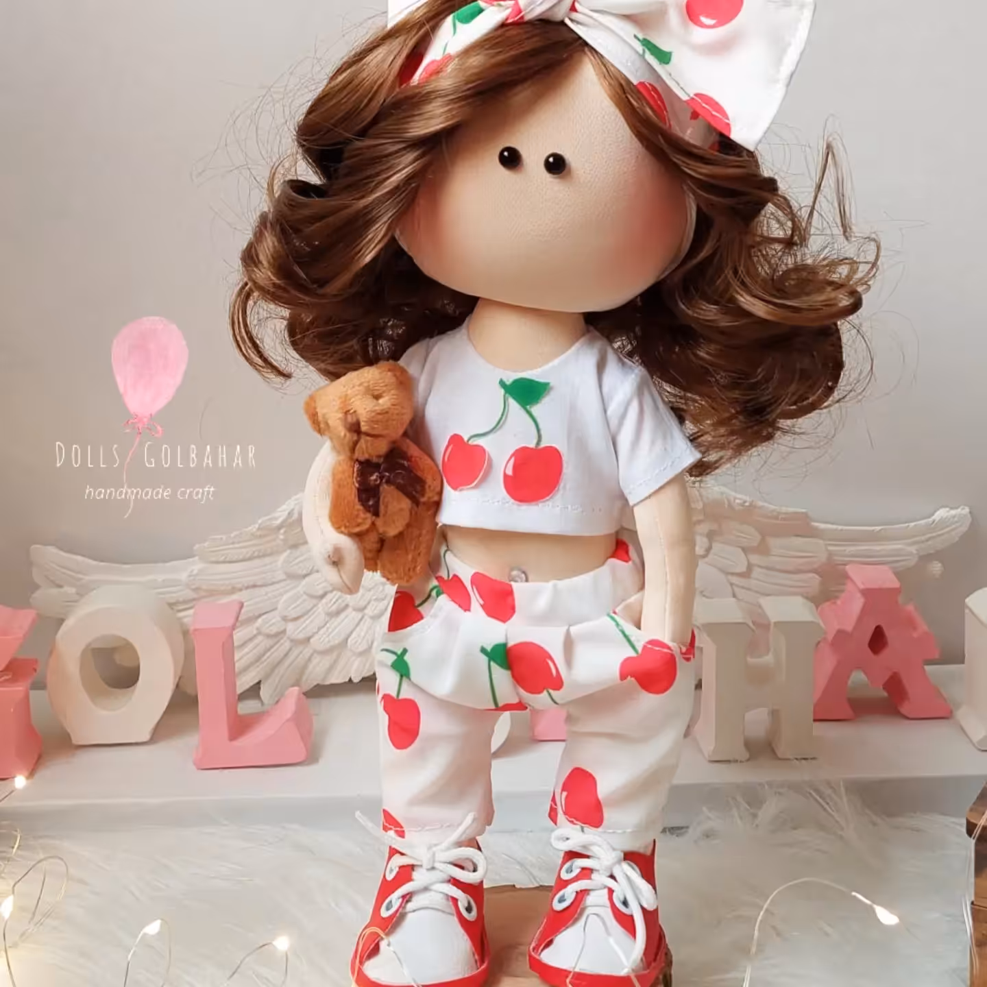 عروسک روسی طرح آلبالو