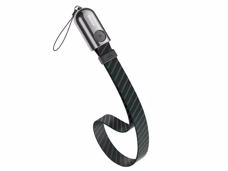 کابل شارژ و انتقال داده لایتنینگ بیسوس Baseus Golden Collar Lightning Cable 35cm