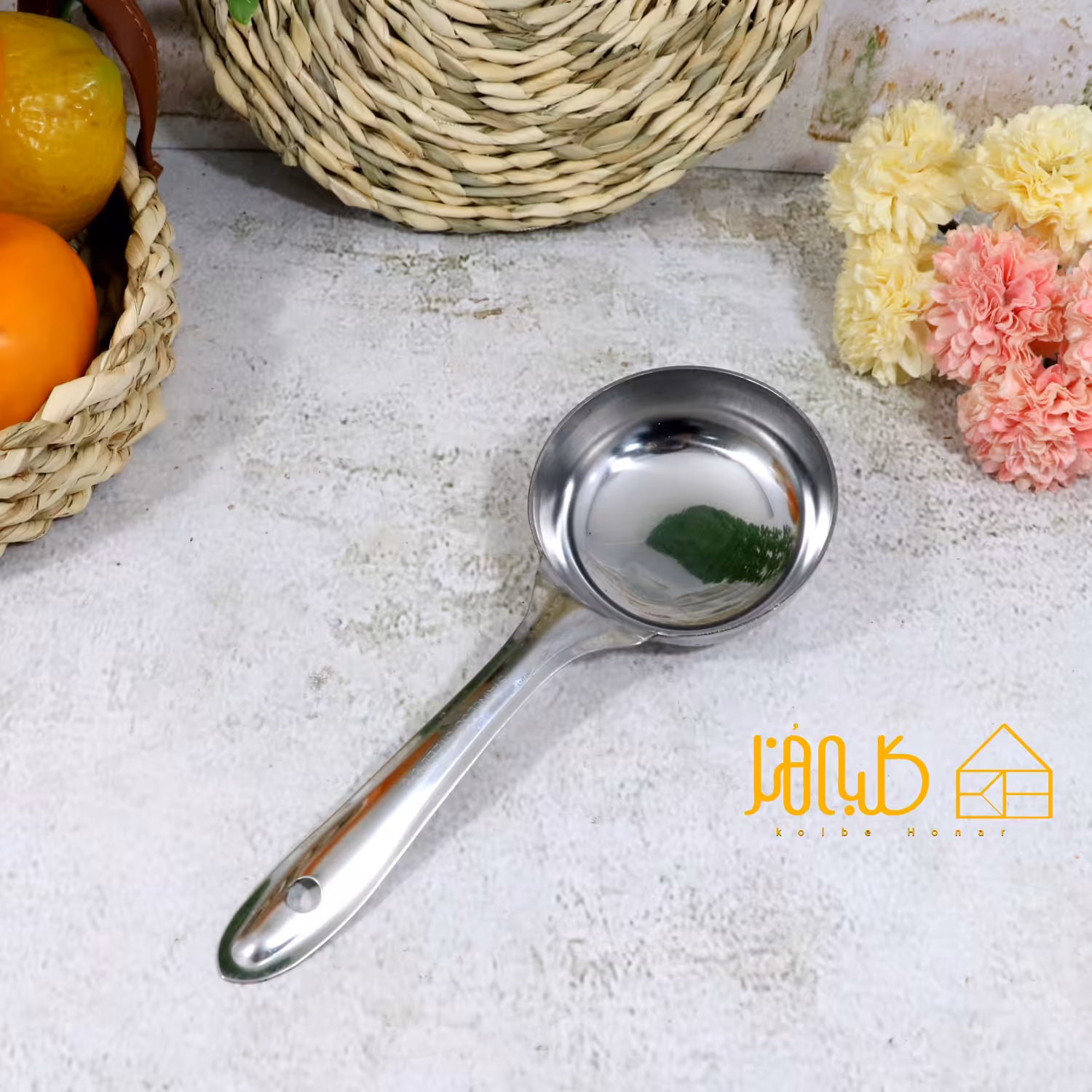 ملاقه استیل کوچک