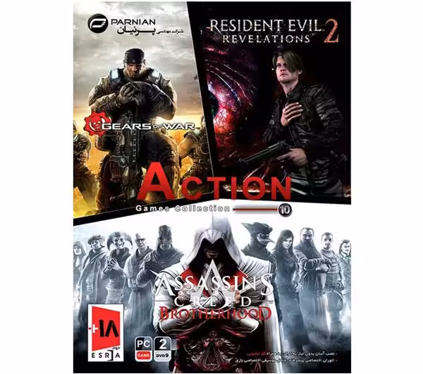 مجموعه بازی Action Games Collection 10 مخصوص pc نشر پرنیان