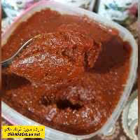 رب گوجه فرنگی زعفرانی خانگی یک کیلویی 