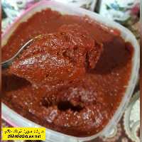 رب گوجه فرنگی زعفرانی خانگی یک کیلویی 