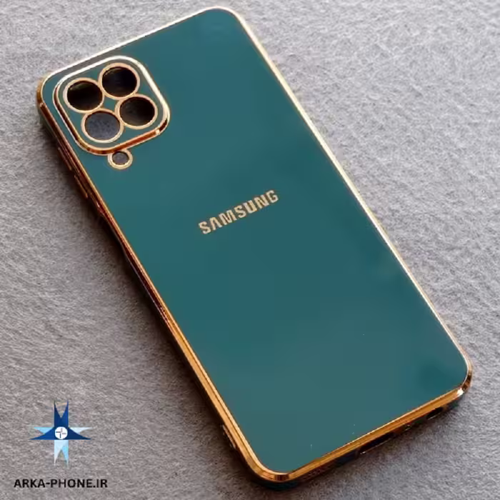 قاب گوشی Galaxy M33 سامسونگ مای کیس دور طلایی سبز 1m33240000