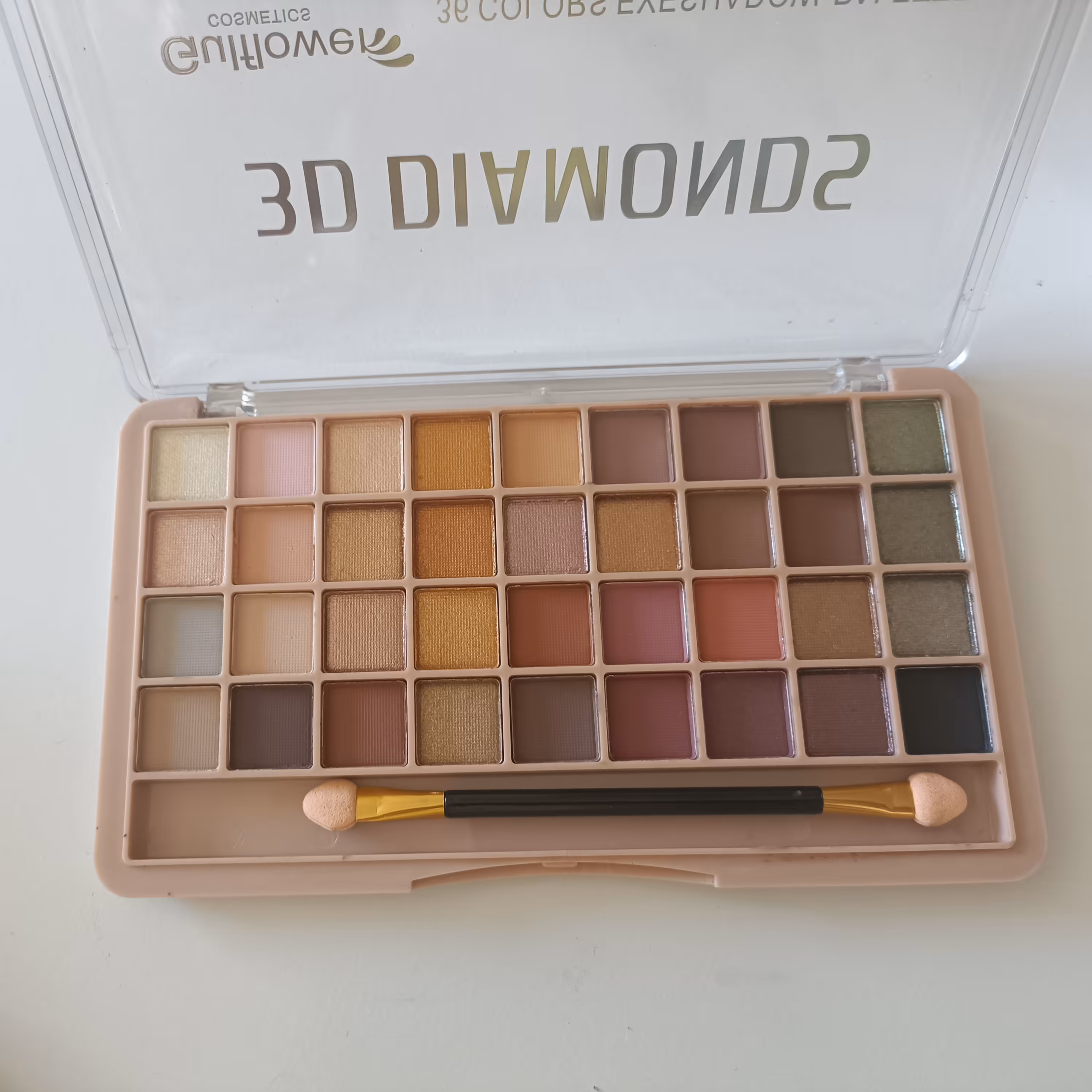 پالت سایه 36رنک 3D رنگهای شاین دار و  ساده مات