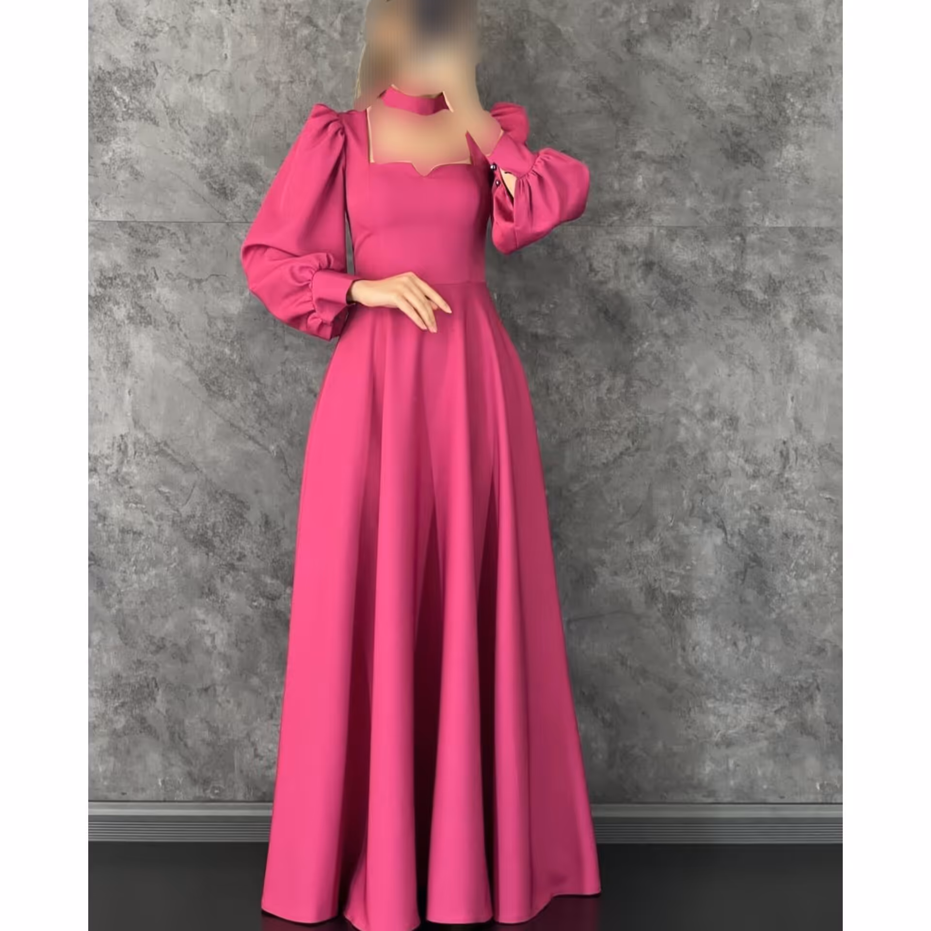 پیراهن کرپ مجلسی (پس کرایه)