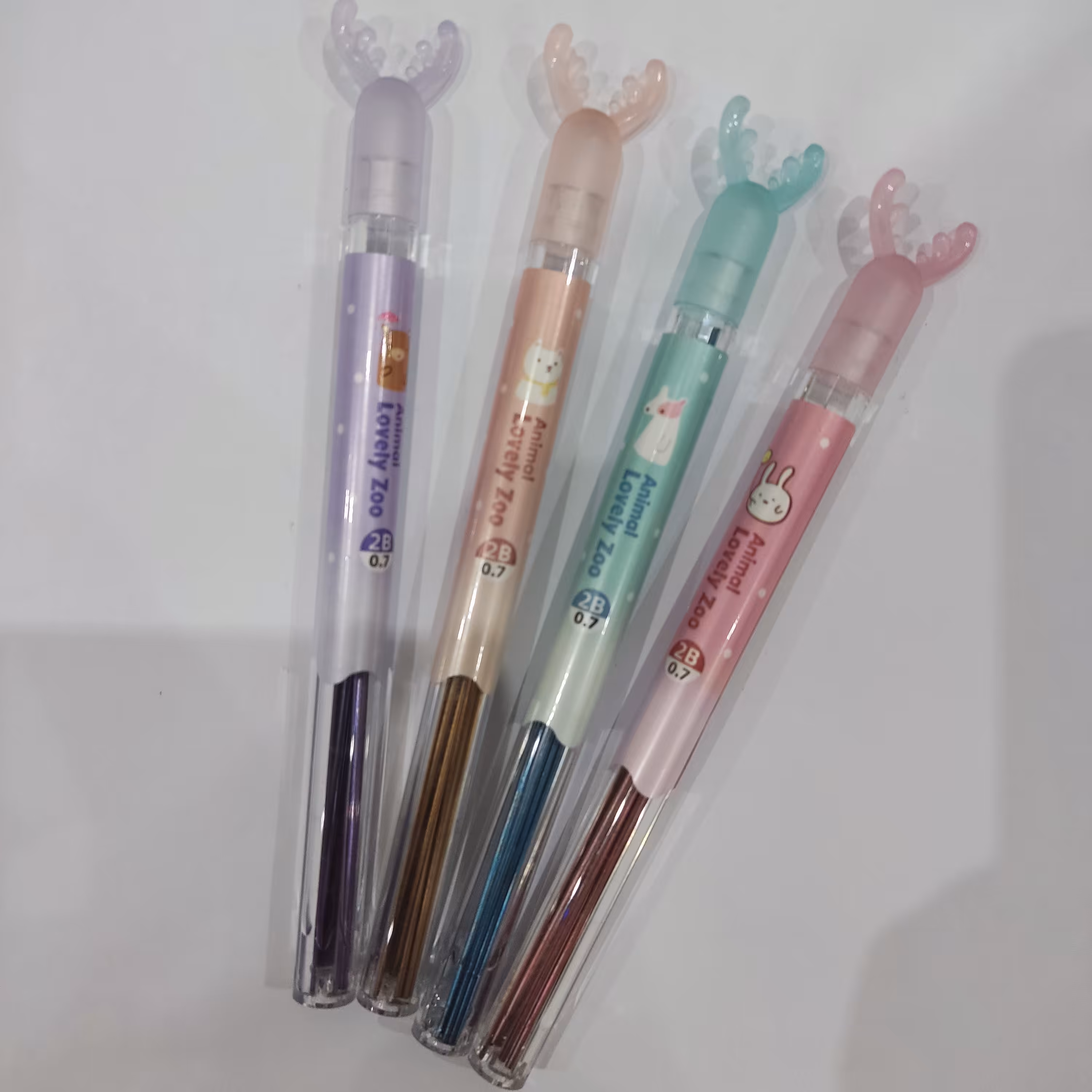 نوک مداد نوکی هفت دهم رنگی مغز مداد گوزنی 7 دهم لوازم تحریر کلاسیک